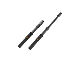 Telescoping shock batons