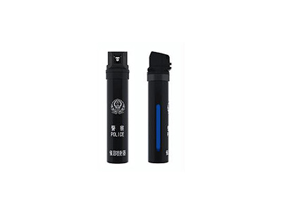 Police tear gas spray